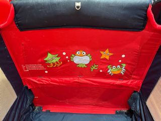 Cuna de viaje plegable