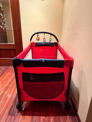 Cuna de viaje plegable