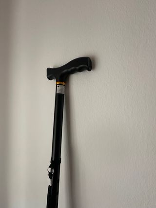 Bastón aluminio regulable en altura