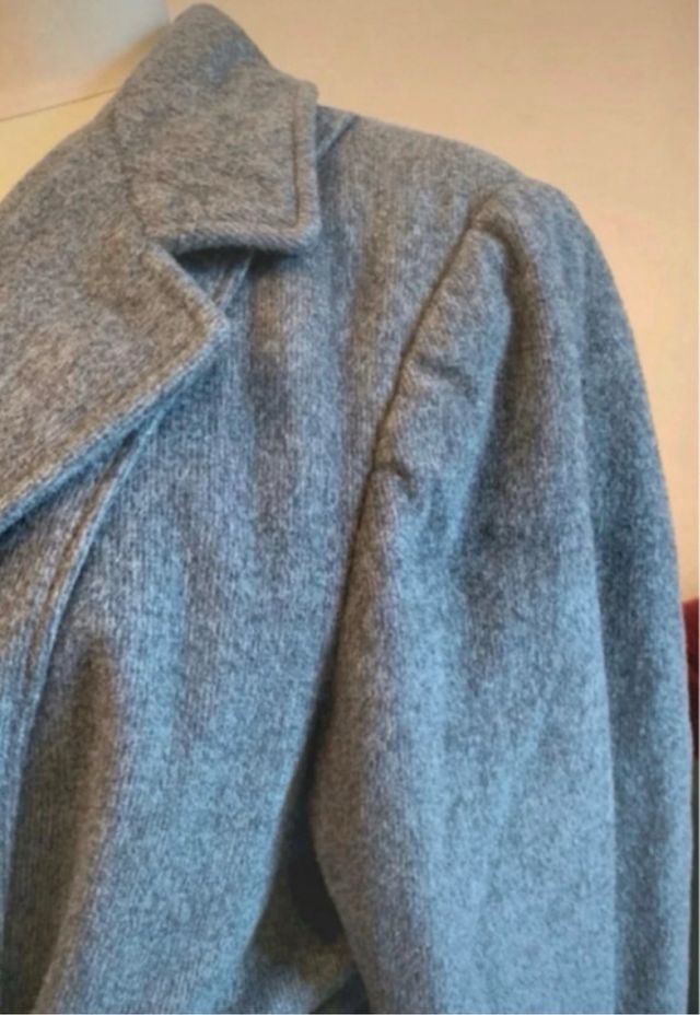 Abrigo de mujer Ermenegildo Zegna Lana Gris XL
