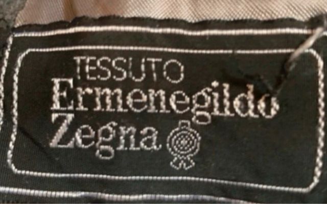 Abrigo de mujer Ermenegildo Zegna Lana Gris XL