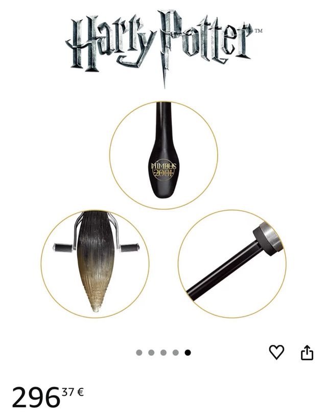 Réplica Escoba Nimbus 2001 Harry Potter