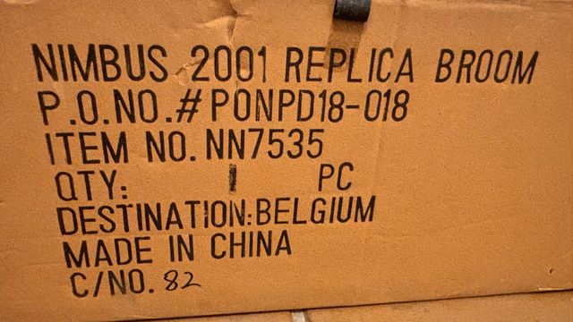 Réplica Escoba Nimbus 2001 Harry Potter