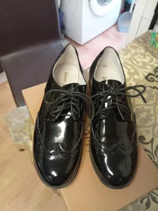 Zapatos charol niño/niña T.38