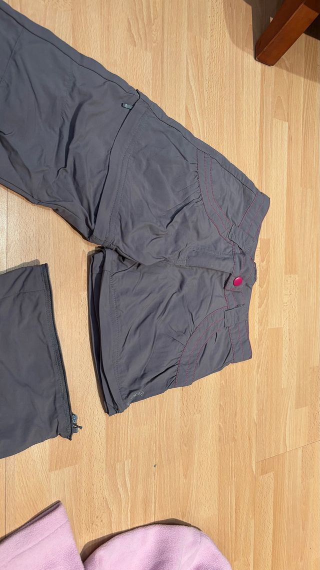 Conjunto niña montaña