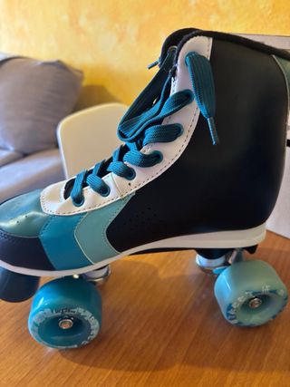 Patines KRF Roller Street Negro/Azul