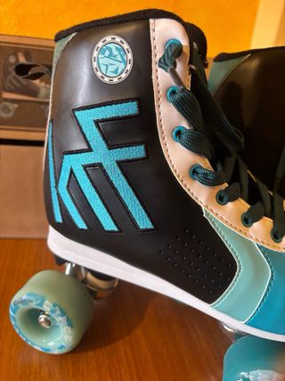 Patines KRF Roller Street Negro/Azul