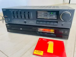 Sanyo amplificatore e Lettore CD