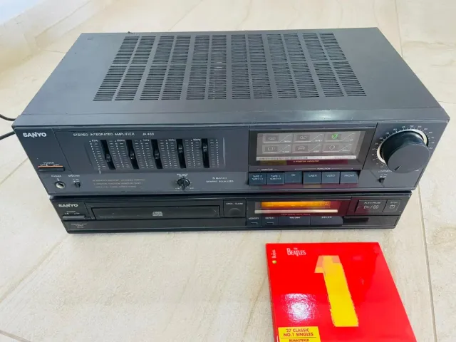 Sanyo amplificatore e Lettore CD