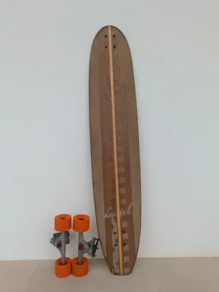 Longboard Koastal + Ejes y Ruedas