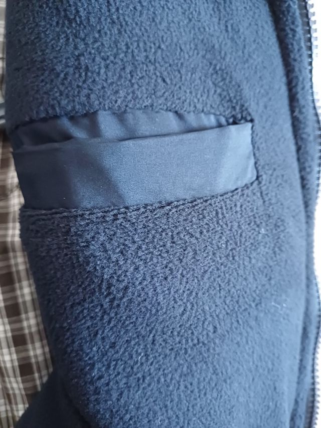 Chaleco acolchado azul marino XL