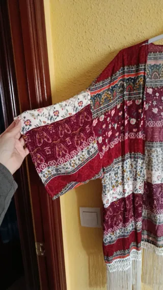Kimono Stradivarius Multicolor Talla Única