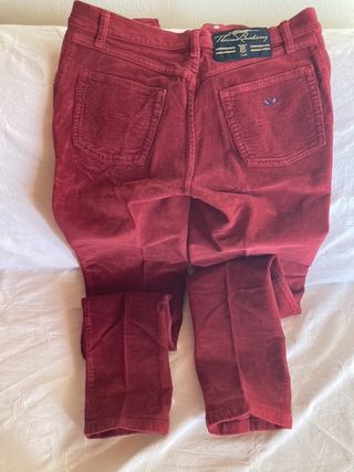 Pantalón pana mujer Thomas Burberry Talla M