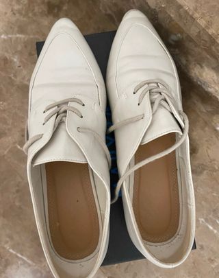 Zapatos Marypaz Mujer Talla 41 Blancos