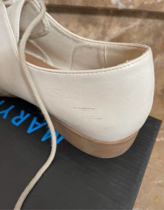 Zapatos Marypaz Mujer Talla 41 Blancos