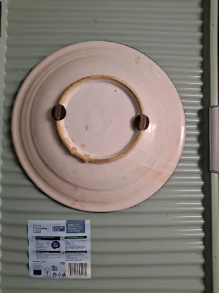 Plato decorativo pintado a mano