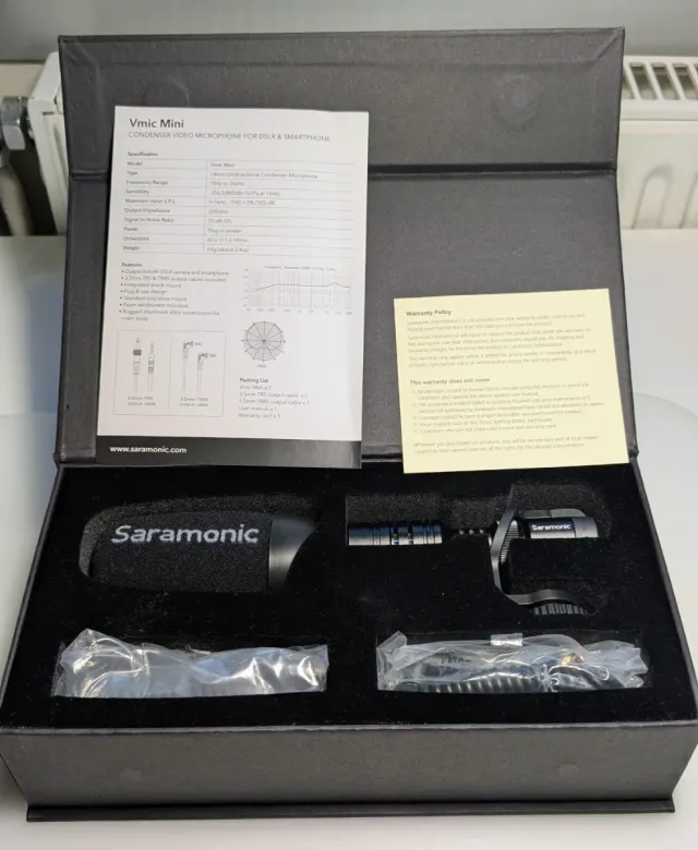 Micrófono Saramonic Vmic Mini Condenser