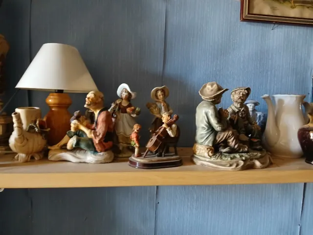 Lote figuras decorativas vintage