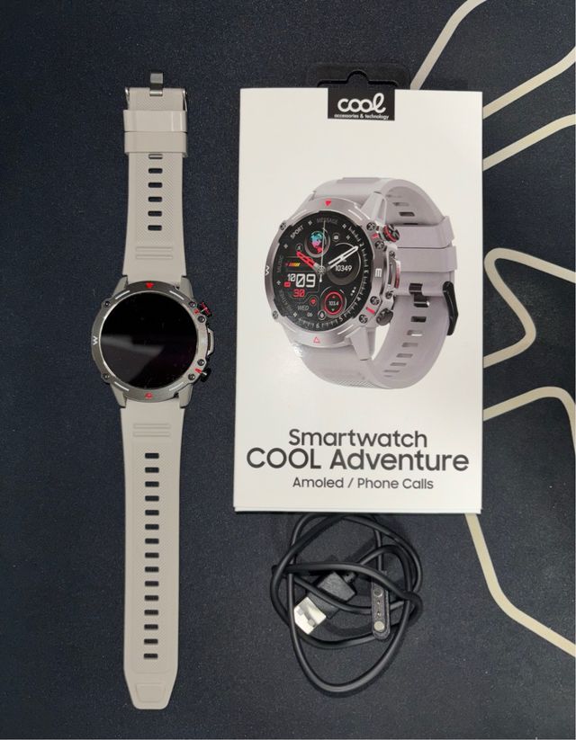 Smartwatch Cool Adventure Gris AMOLED