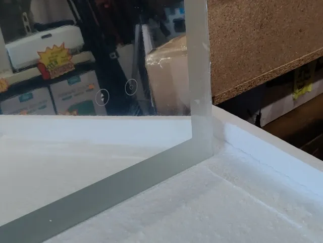 Espejo 1m x 60 con luz LED