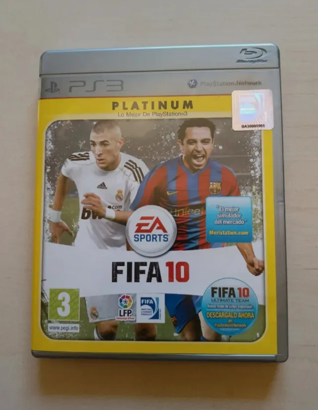 Lote FIFA 10 y FIFA 12 PS3