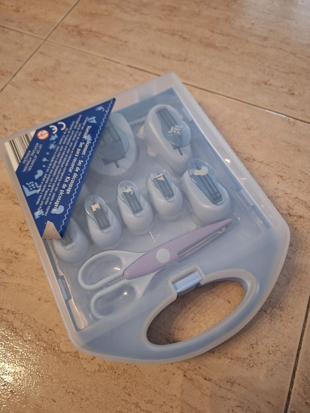 Set de perforadores y tijeras para manualidades