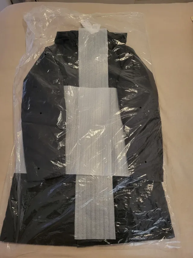 Abrigo Uniqlo plumón verde XS-S.