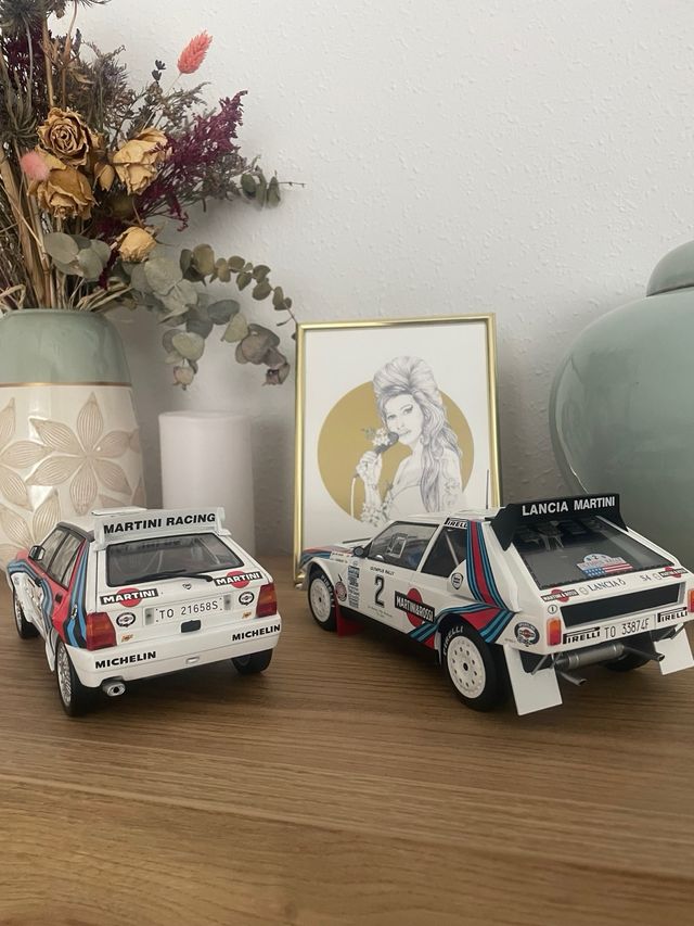 Lancia Delta Evo II y Delta S4 1:18