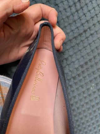 Pretty Ballerinas Talla 42 Azul Usadas 1 Vez