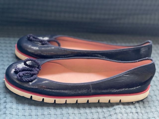 Pretty Ballerinas Talla 42 Azul Usadas 1 Vez