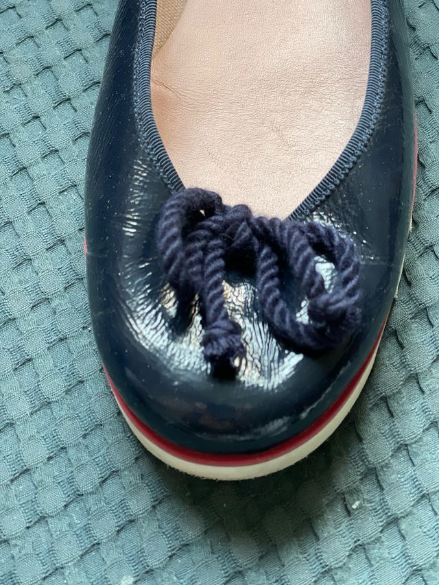 Pretty Ballerinas Talla 42 Azul Usadas 1 Vez