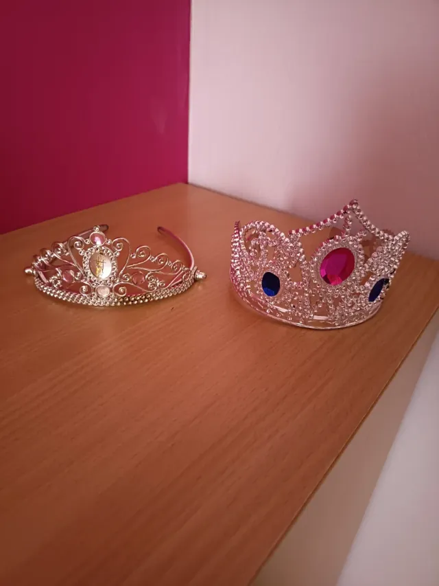 2 Coronas de Princesa Disfraz