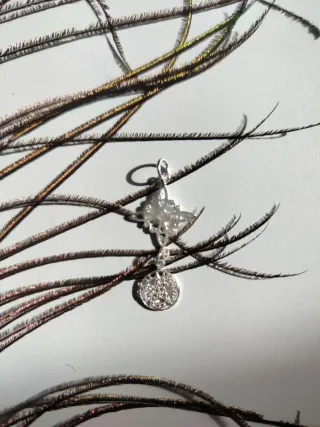 Colgante Doble Protección Plata de Ley