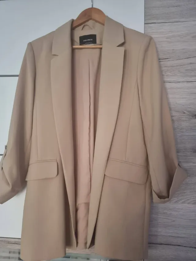 Blazer Pull&Bear Beige Talla M