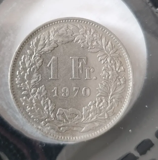Moneda Franco Suizo 1970