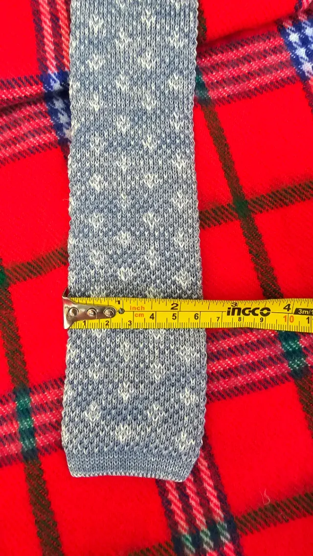 Corbata calcetin azul