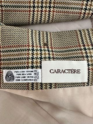 Blazer Caractère lana anni '90