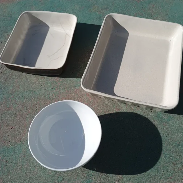 Bandejas de horno de cerámica