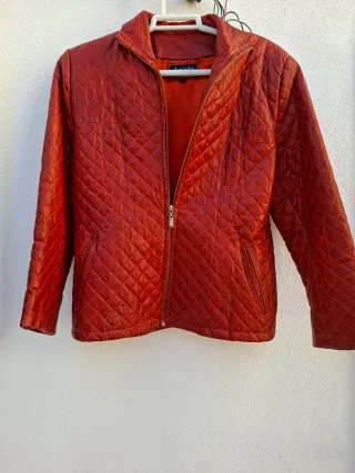 Cazadora Amado Roja Acolchada