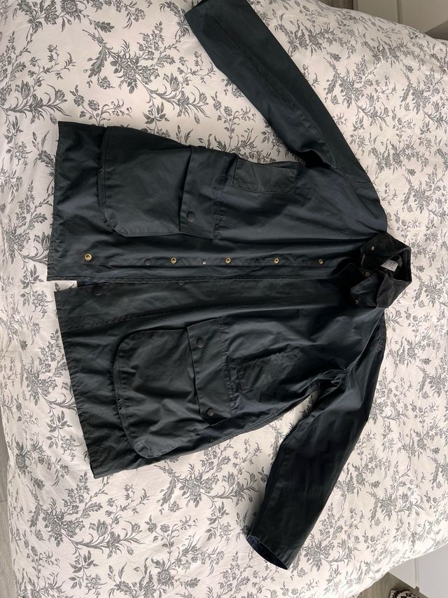 Barbour Border Hombre Talla 42 Chaqueta Verde