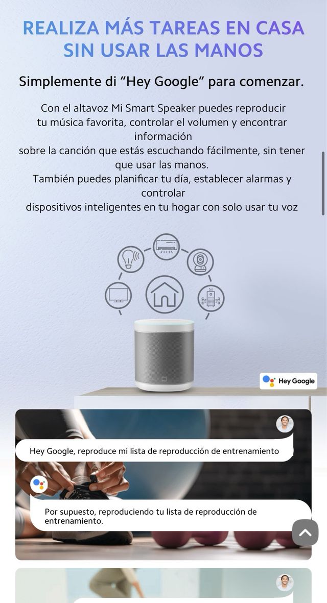 Altavoz Inteligente Xiaomi Mi Smart Speaker