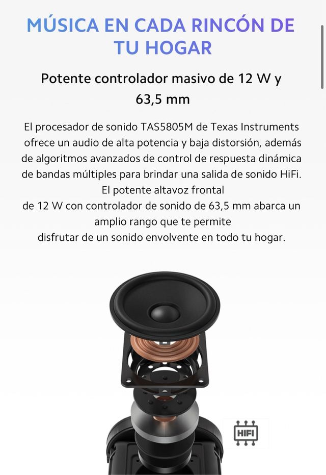 Altavoz Inteligente Xiaomi Mi Smart Speaker