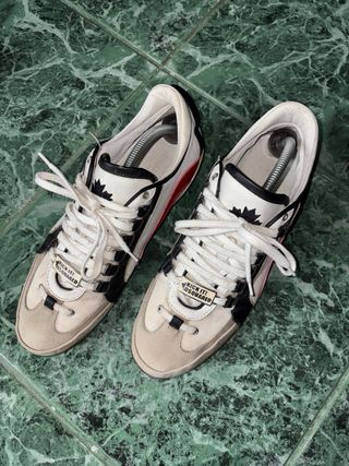 Dsquared2 Sneakers bianche Pelle Uomo Taglia 44