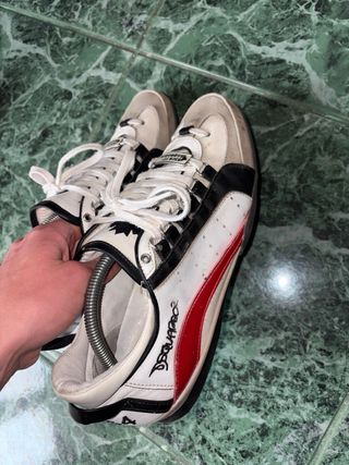 Dsquared2 Sneakers bianche Pelle Uomo Taglia 44