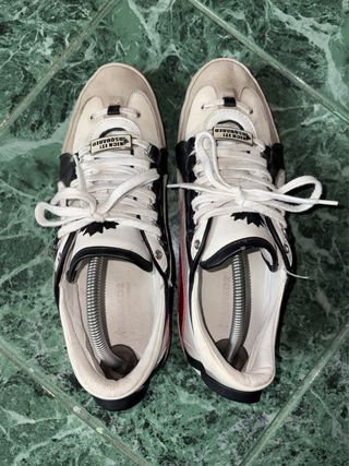 Dsquared2 Sneakers bianche Pelle Uomo Taglia 44
