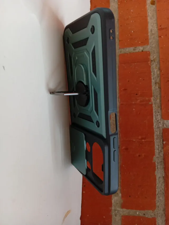 Funda Xiaomi Redmi C15 con anillo y tapa