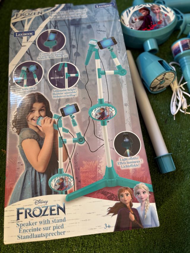 Lexibook Frozen Karaoke con Pie Luminoso