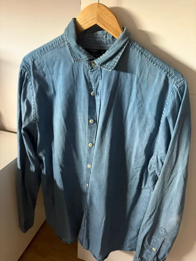 Camisa vaquera Mango Talla M