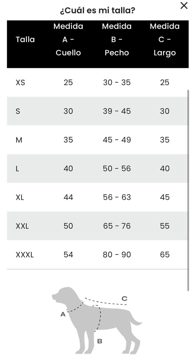 Chubasquero perro XL estampado nubes