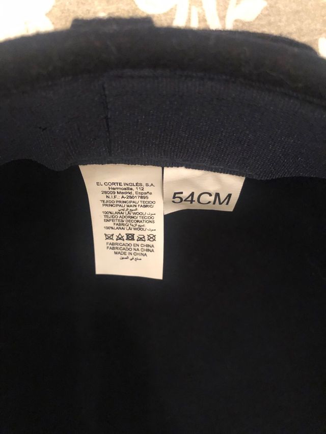 Sombrero Azul Marino